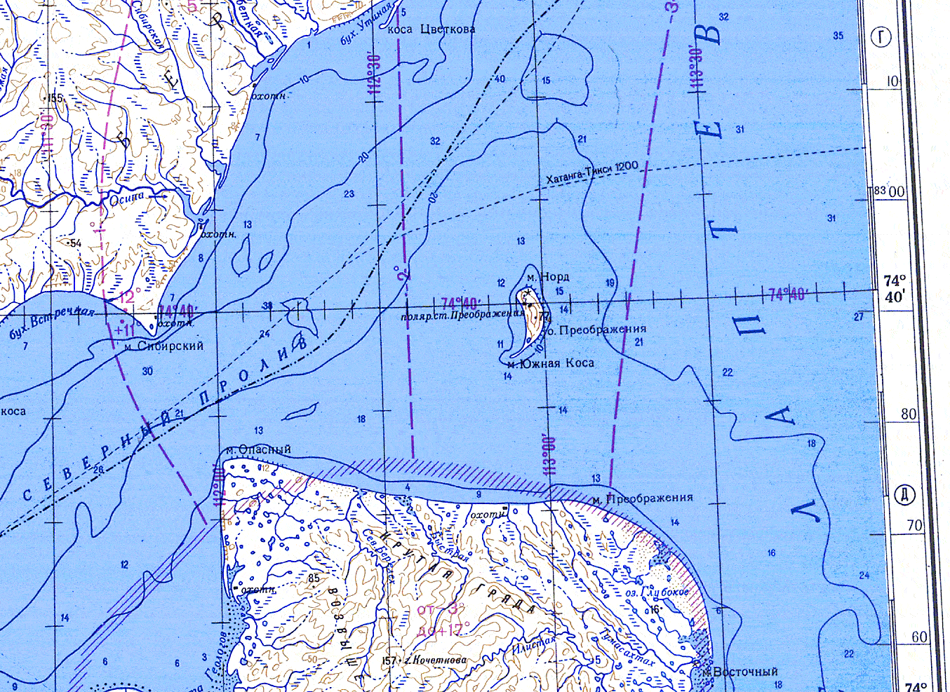 где на карте море лаптевых