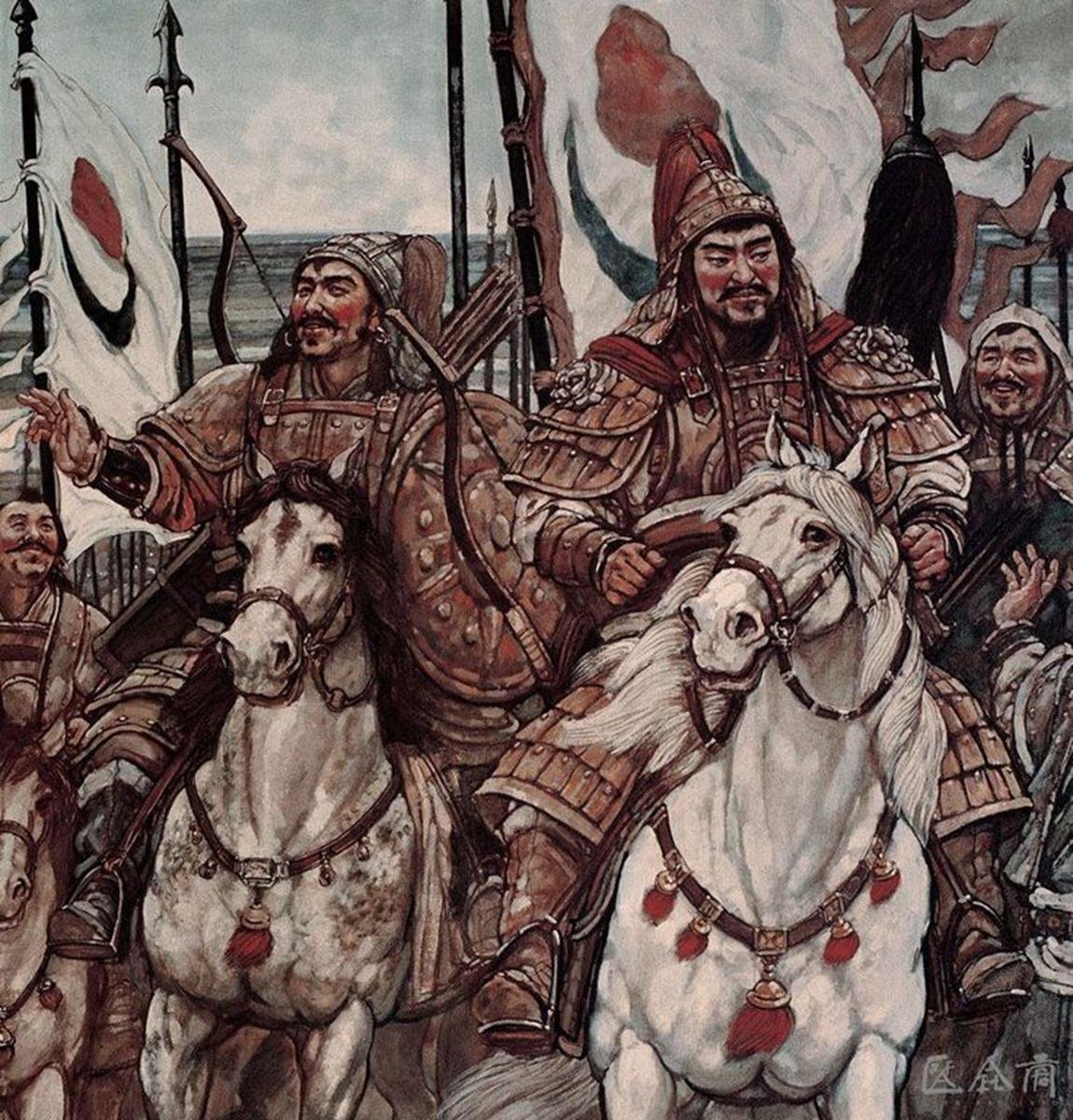 Татаро монгольские ханы. Золотая Орда монгольского хана.