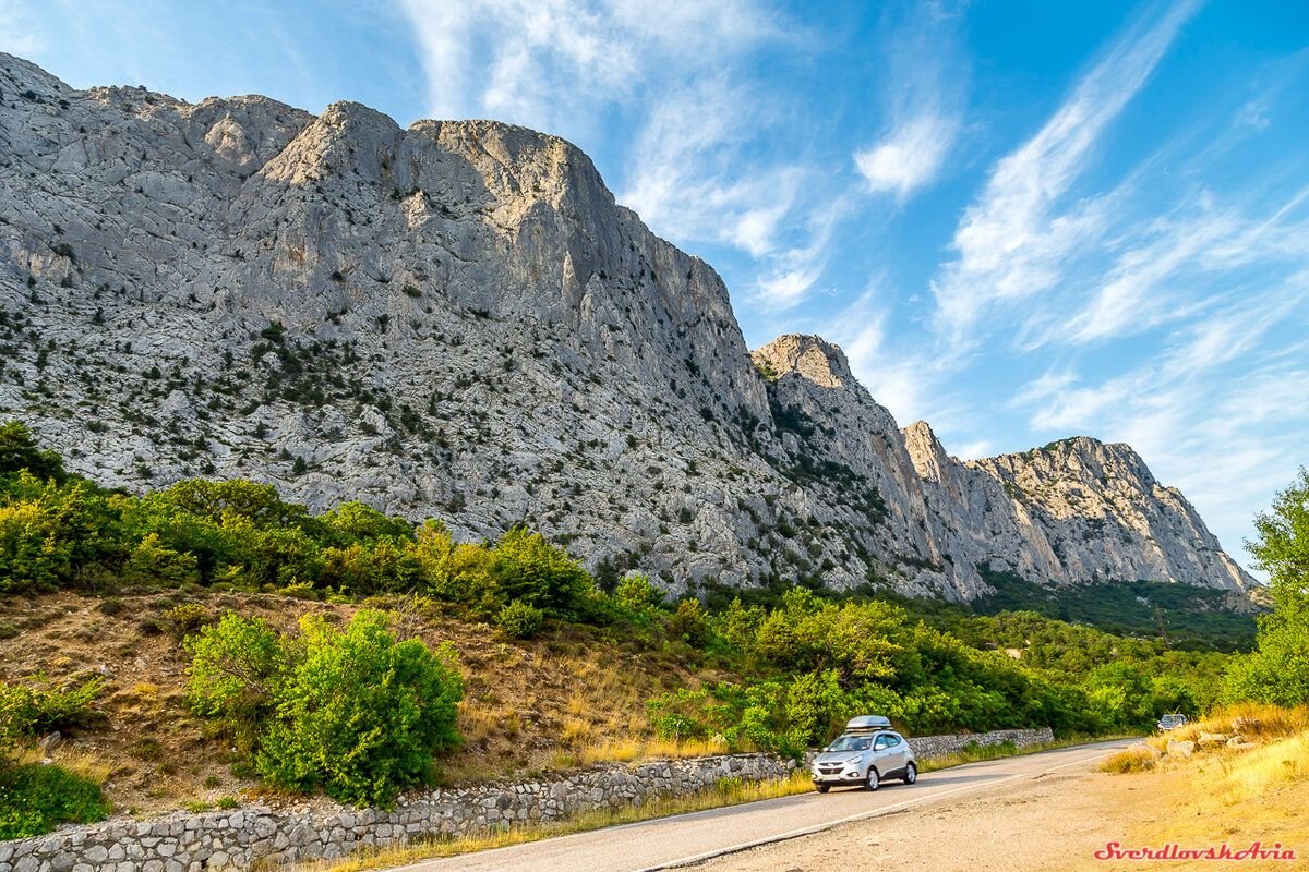 Байдарские ворота крымские горы