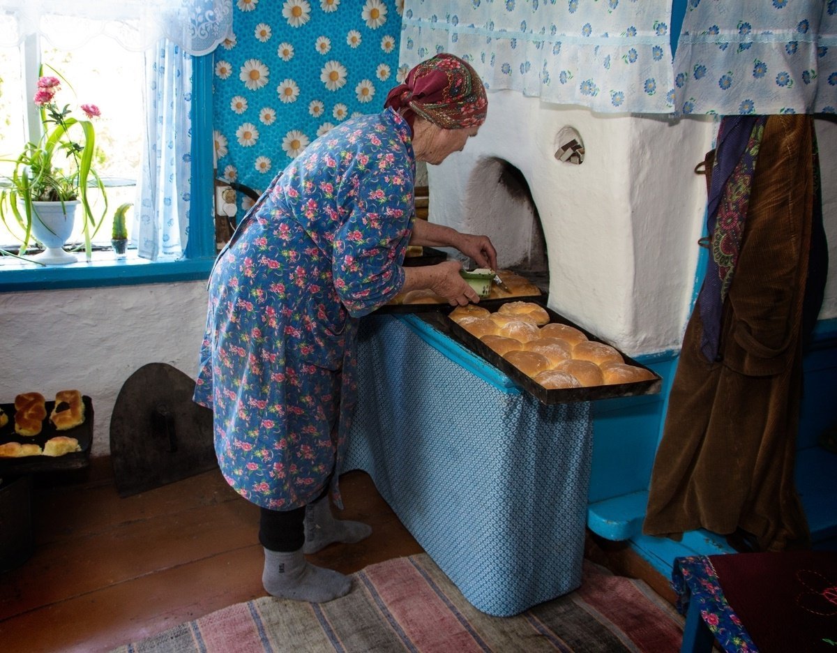 Как готовили хлеб наши бабушки