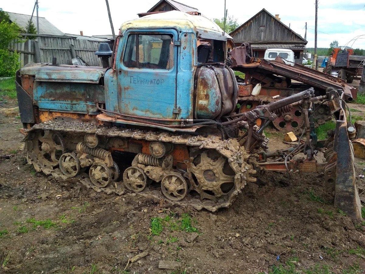 Казахстан трактор гусеничный дт 75