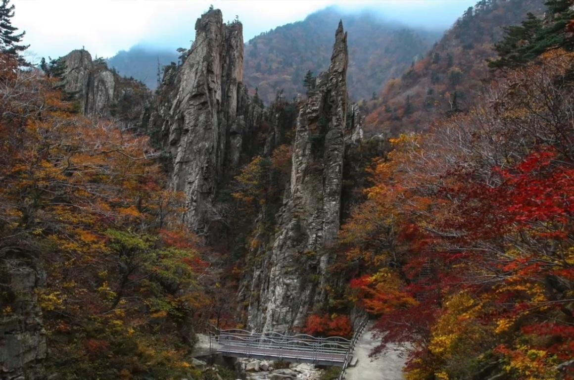 Гора Кымгансан в Корее