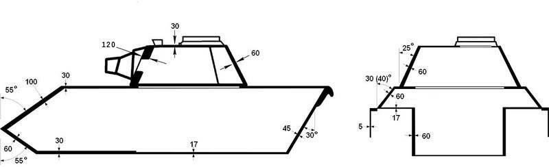 Пантера 2 танк чертеж