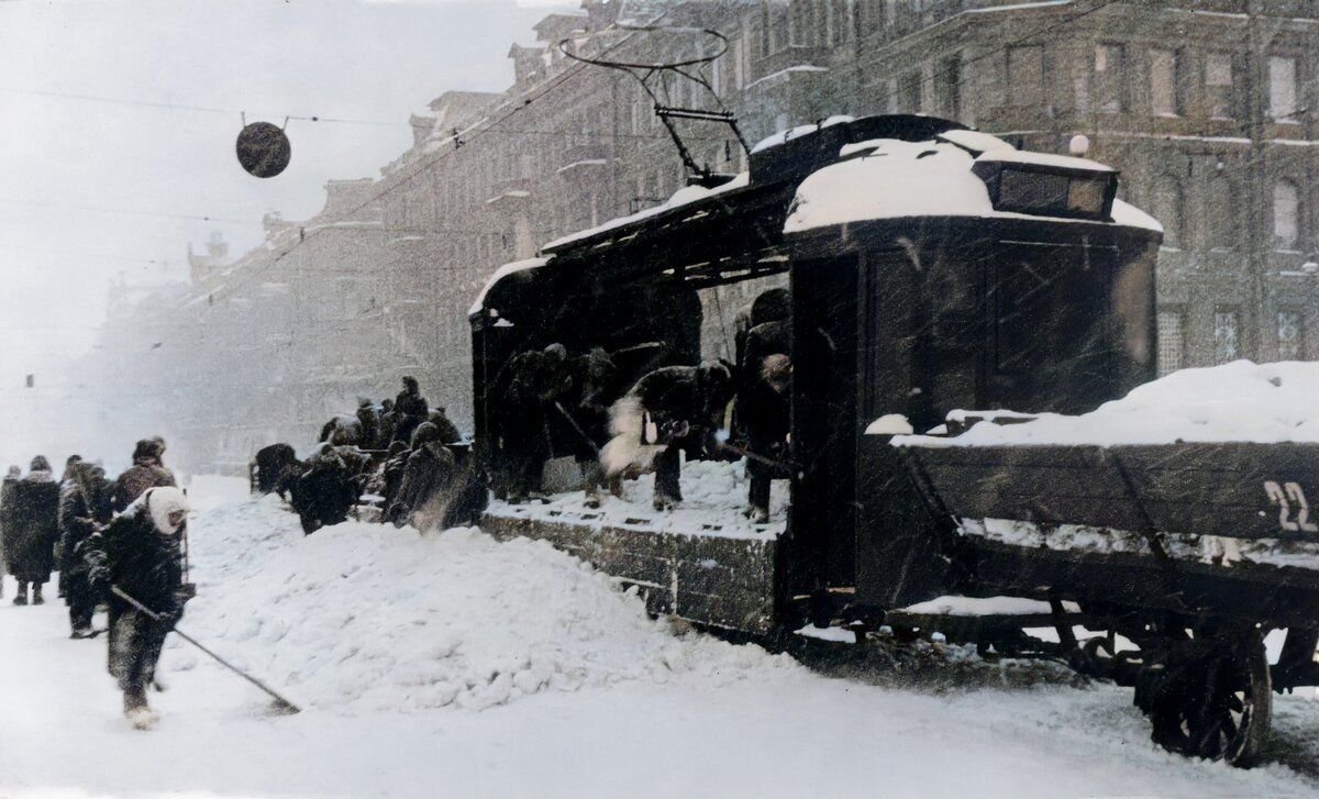 Фото ленинграда в блокаде