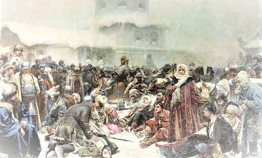 Марфа посадница описание картины