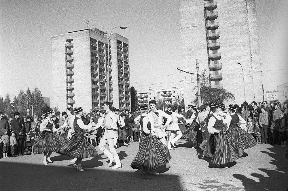 Латвия в советское время
