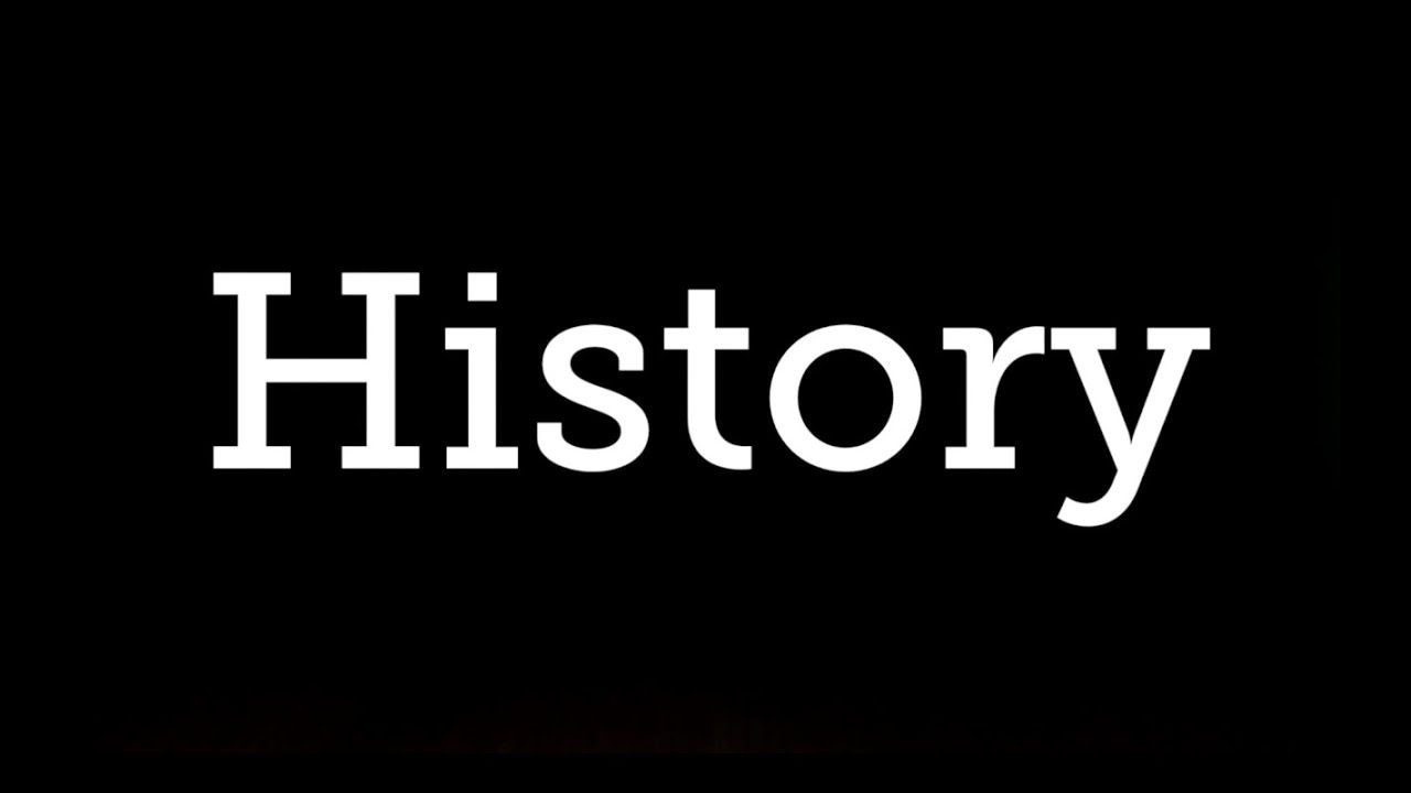 That new story. Логотип History. History на черном фоне. Хистори надпись. History красивая надпись.