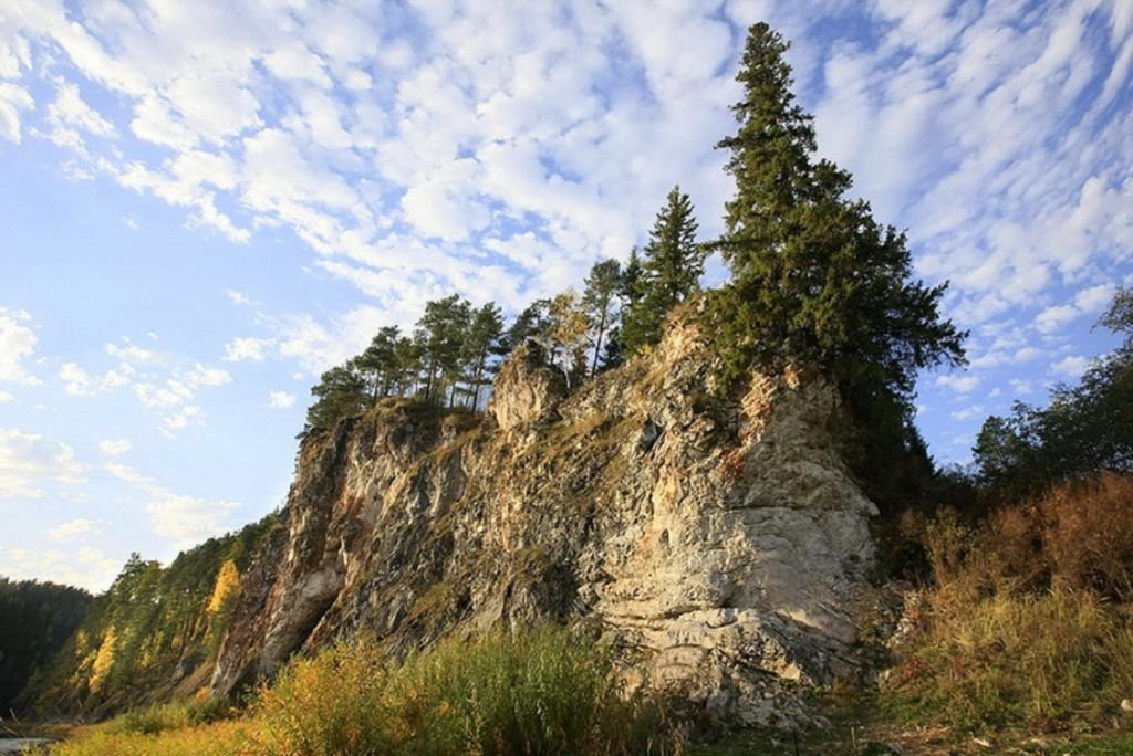 Камень ермака в кунгуре фото