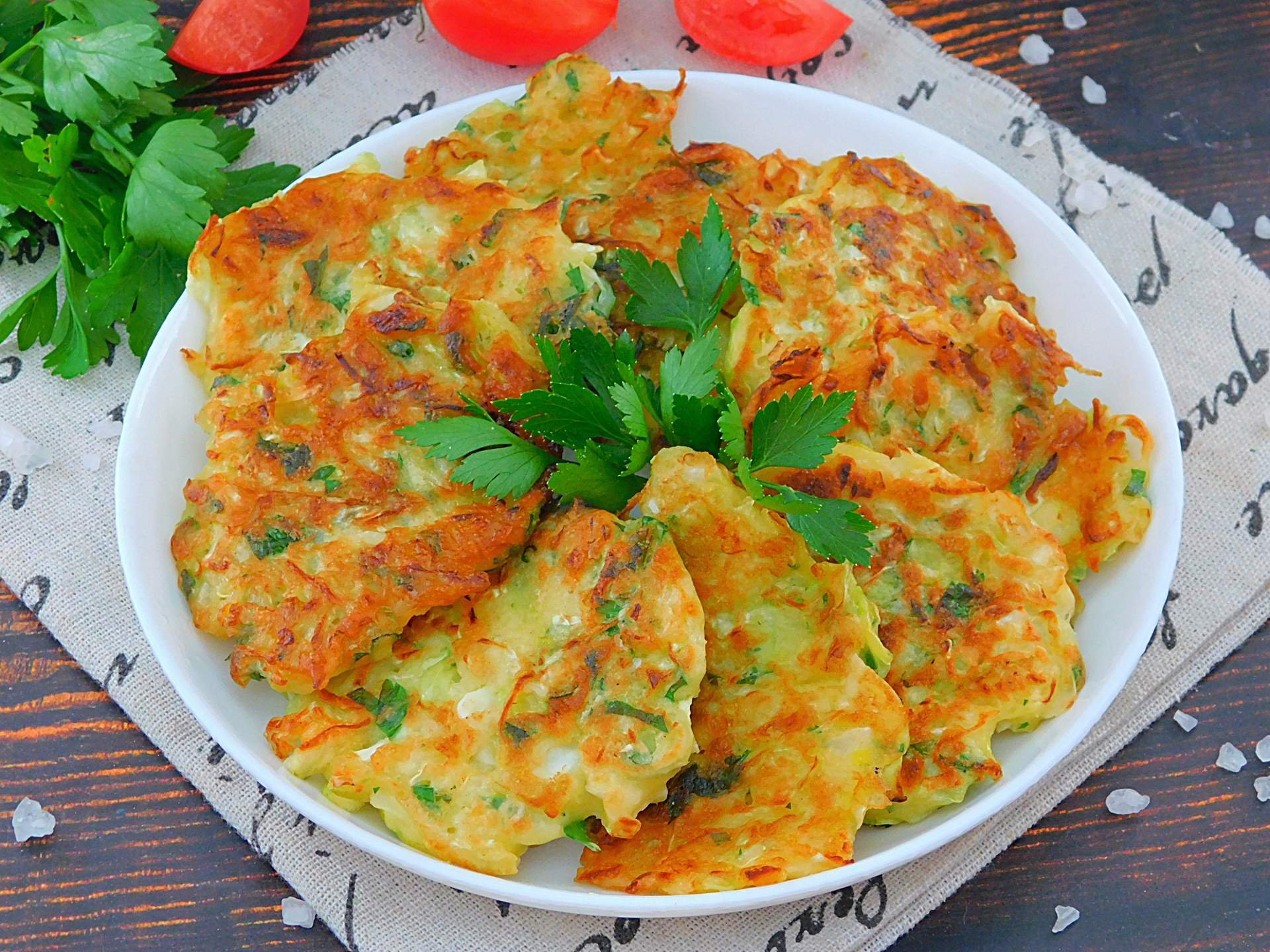 Вкусные оладьи из цветной капусты