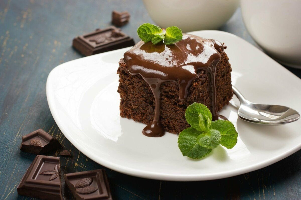 Шоколадный пирог за 10 минут 😍😋