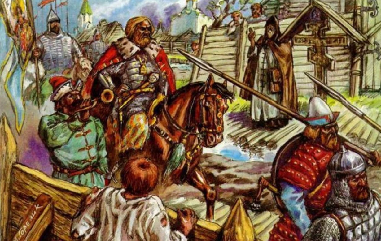 25 Апреля 1433 битва на Клязьме