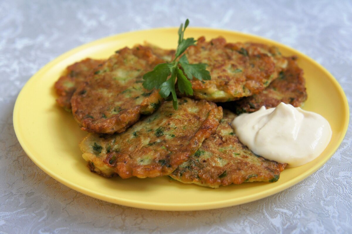 Рецепт оладьи из вкусной и здоровой пищи