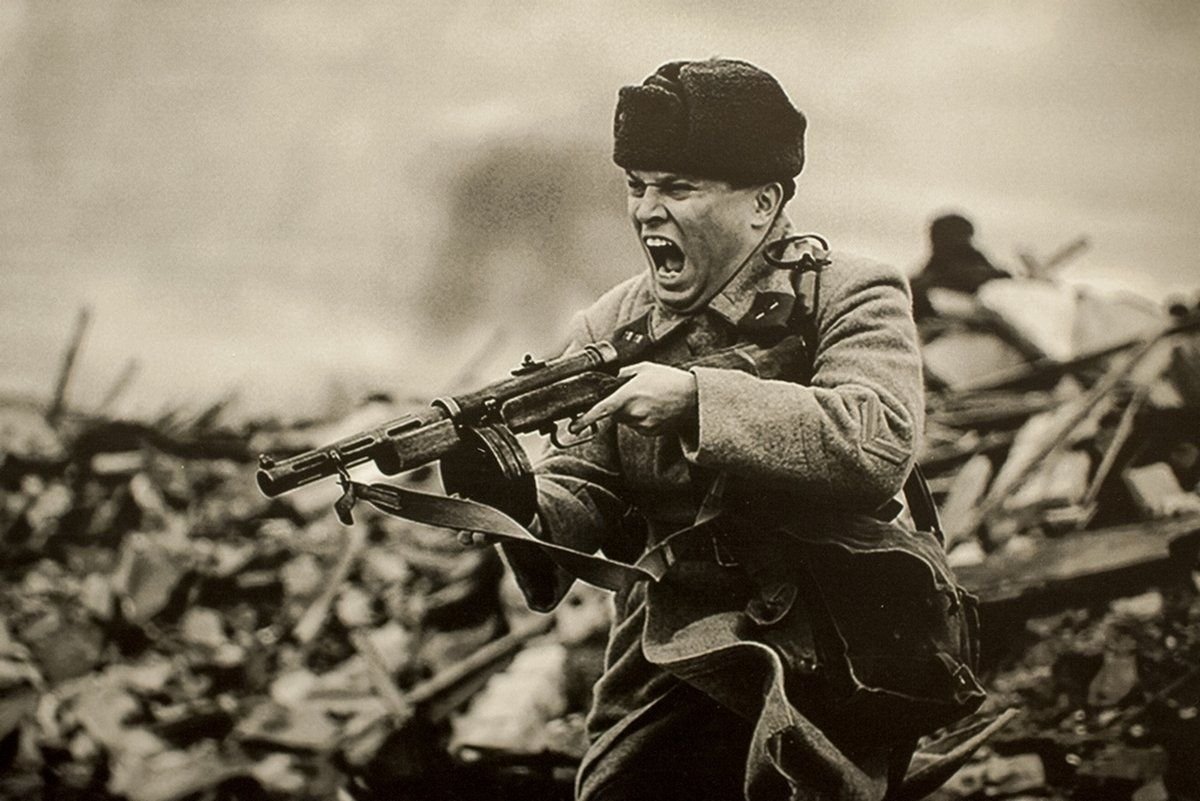 Солдат Великой Отечественной войны комбат