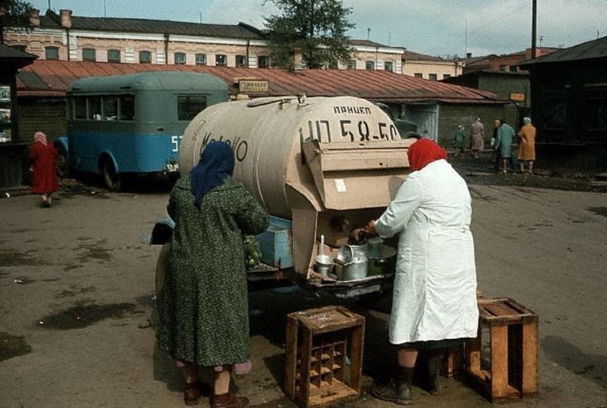 Молоко в советское время фото