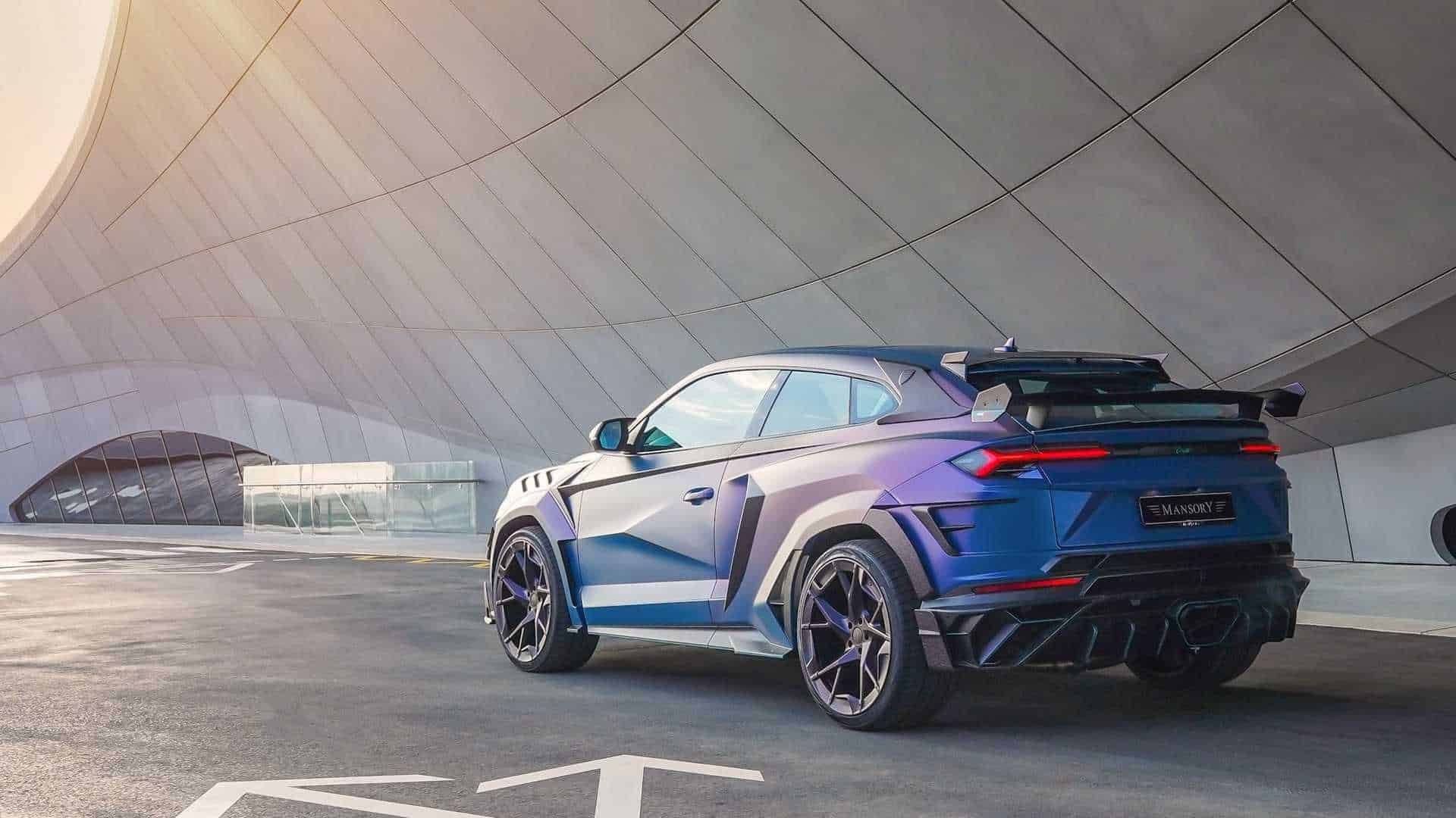 Кроссовер lamborghini urus интерьер