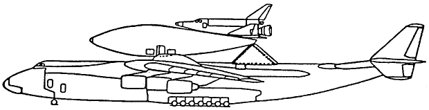 Ан 225 рисунок