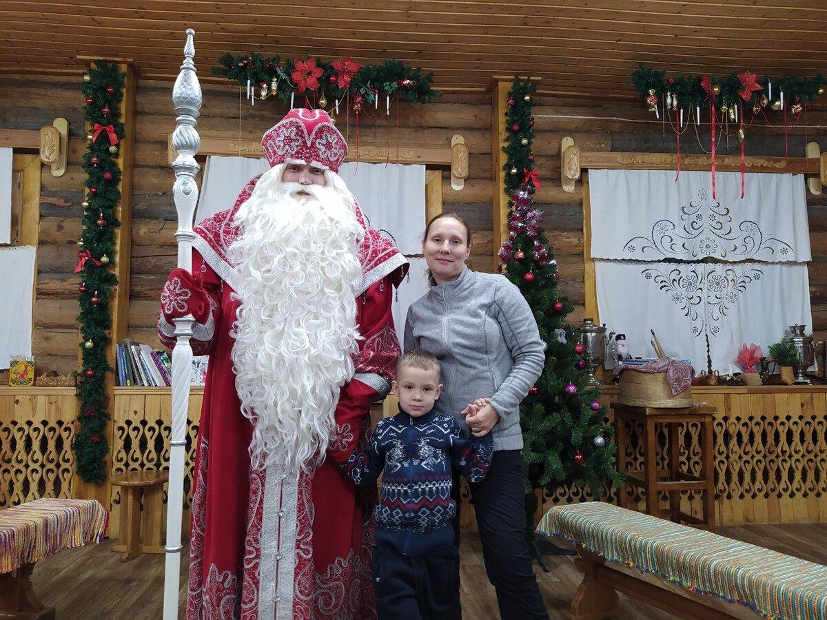 Дед Мороз и его резиденция в Великом Устюге