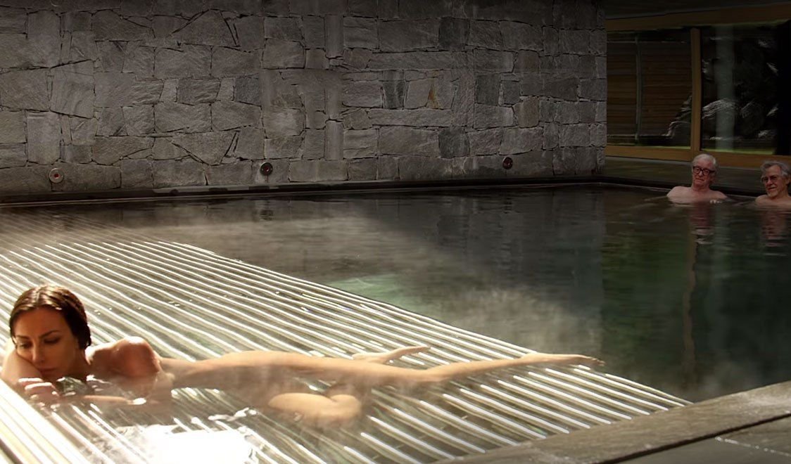 театр дальхалла в швеции. танцующие фонтаны макао. сцена бассейн. сцена бассейн. сцена театра.