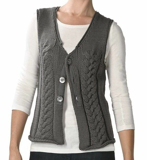 Безрукавка схема фото. Жилет Marina Knit. Жилет Knitted Vest. Вязаная комбинированная жилетка. Вязаная жилетка приталенная.
