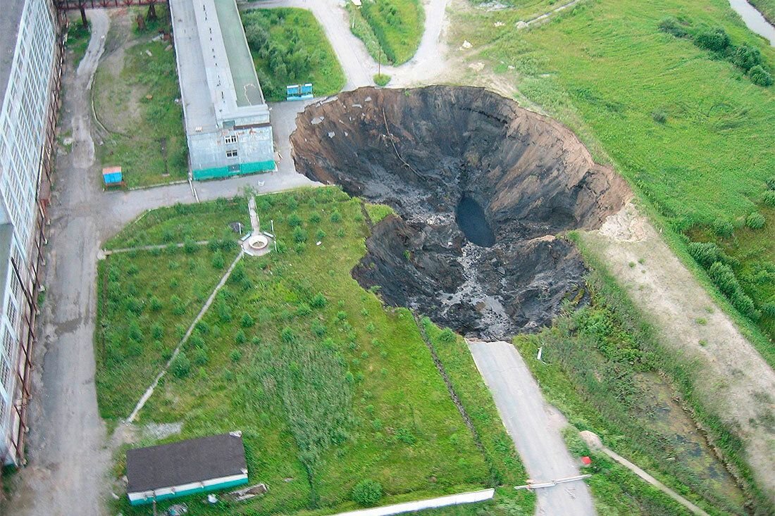 Березники обвалы фото