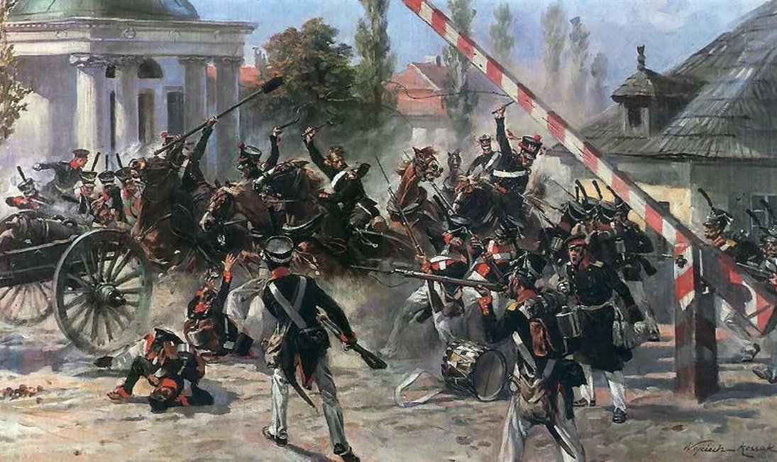 Падение польши картина