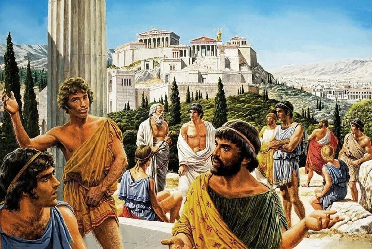 Античное общество было. Афиняне в древней Греции. Греческий полис Афины афиняне.