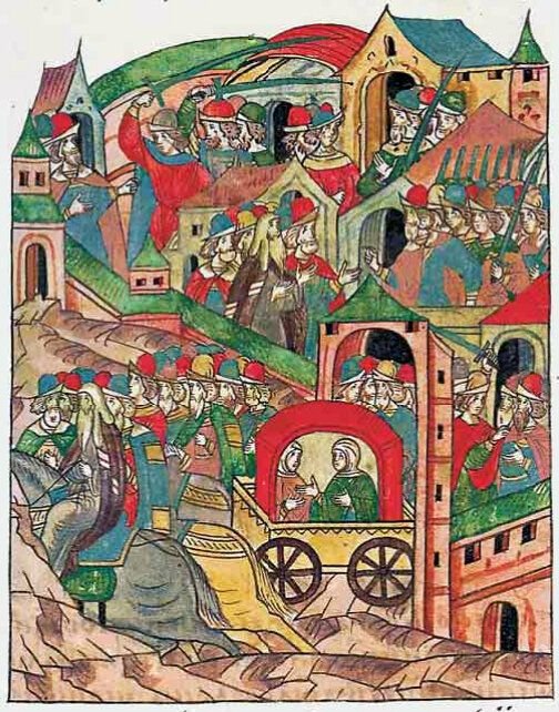 осада москвы тохтамышем 1382. 1382 разорение москвы тохтамышем. сказание о нашествии хана тохтамыша на москву. 1382 разорение москвы тохтамышем. повесть о московском взятии от царя тохтамыша.