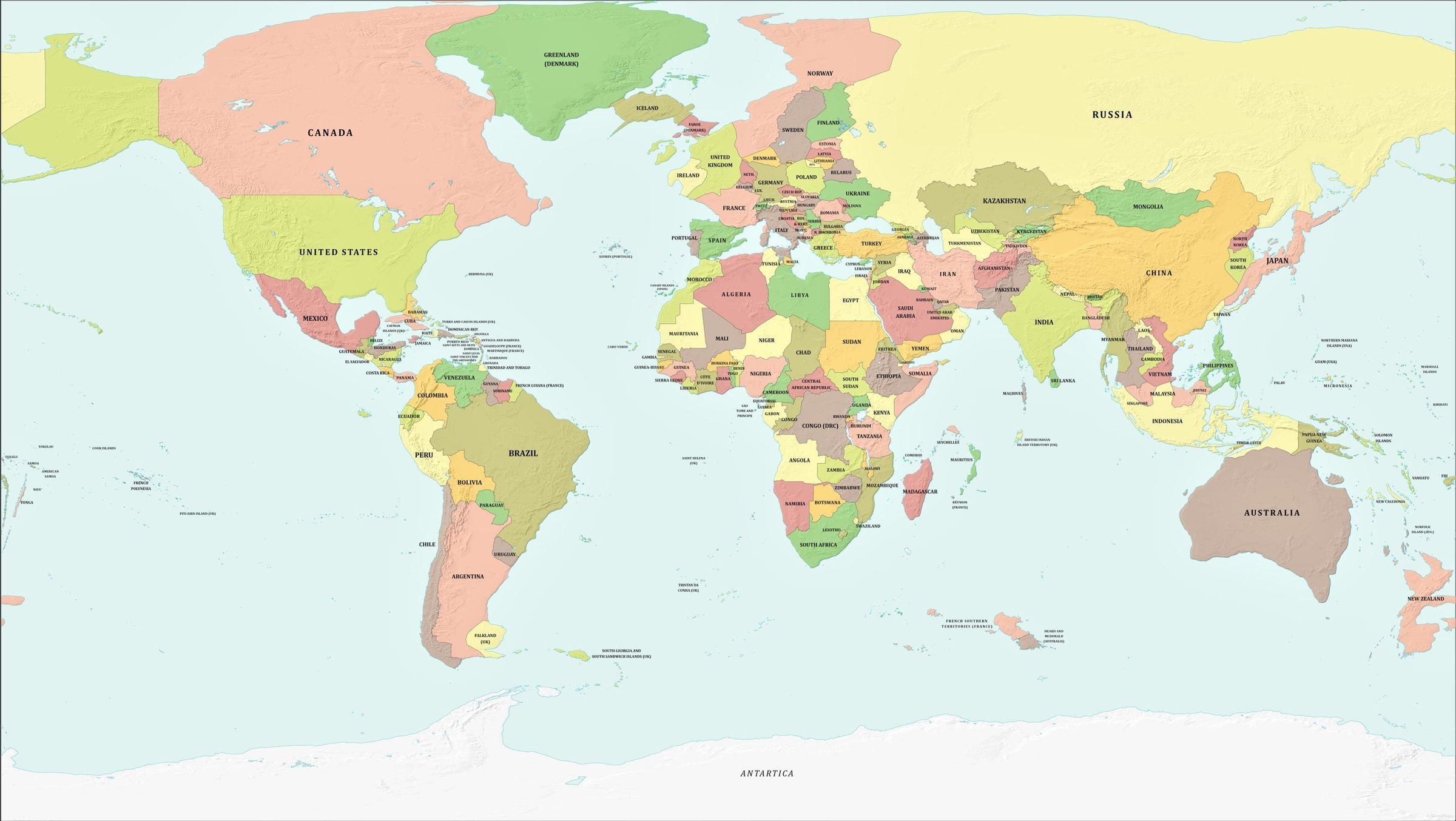 Polit earth карта