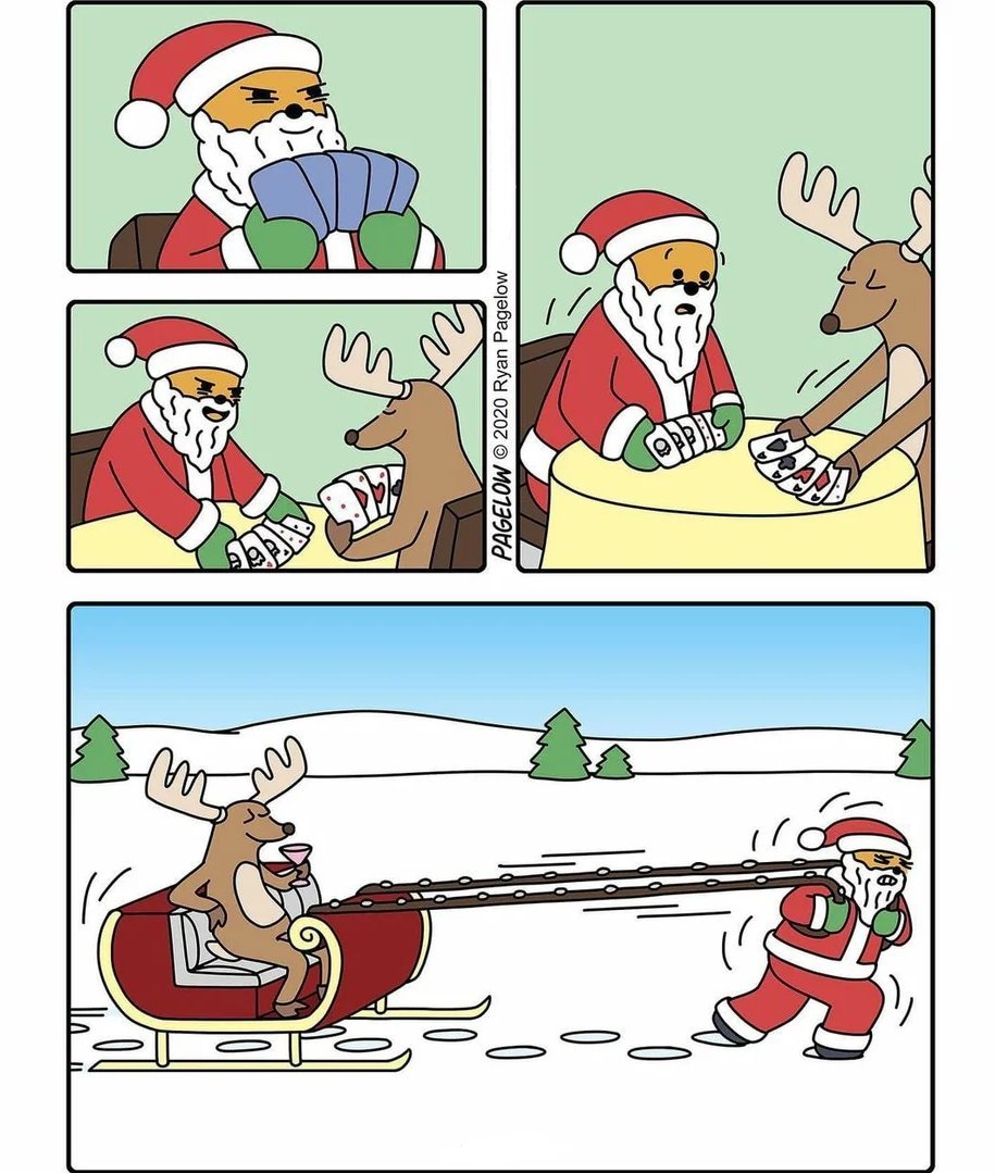 Санта комикс