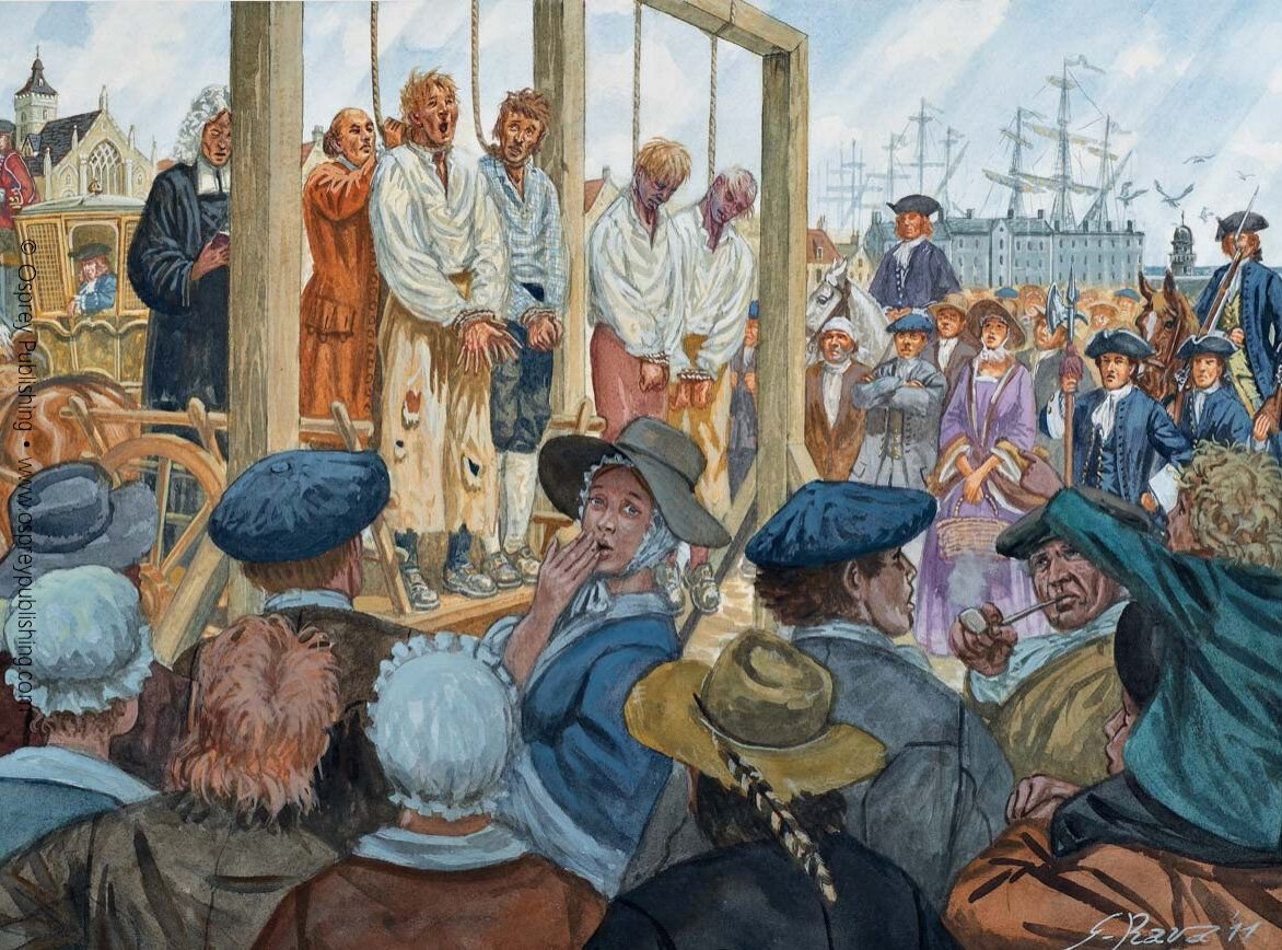 Расстрел пиратов. Пираты карибского моря казнь пиратов. Капитан кидд казнь. Говард пайл картины. Джек воробей на виселице.