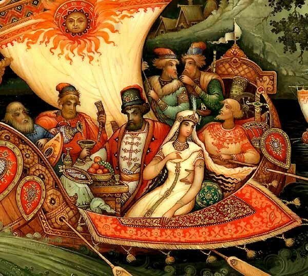 Картина стенька разин с княжной
