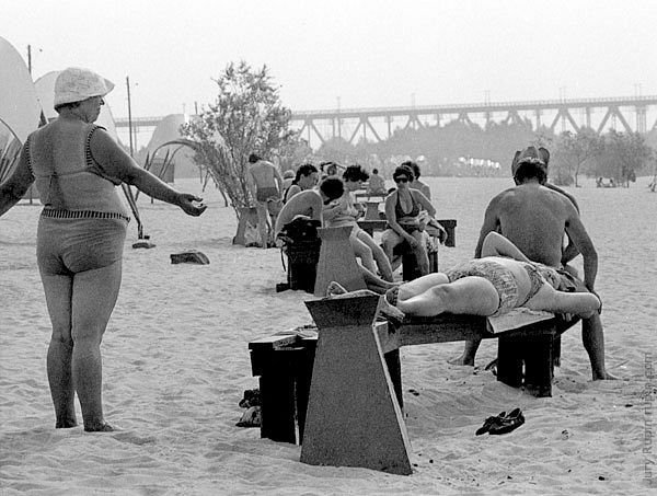 Пляж 1979 год