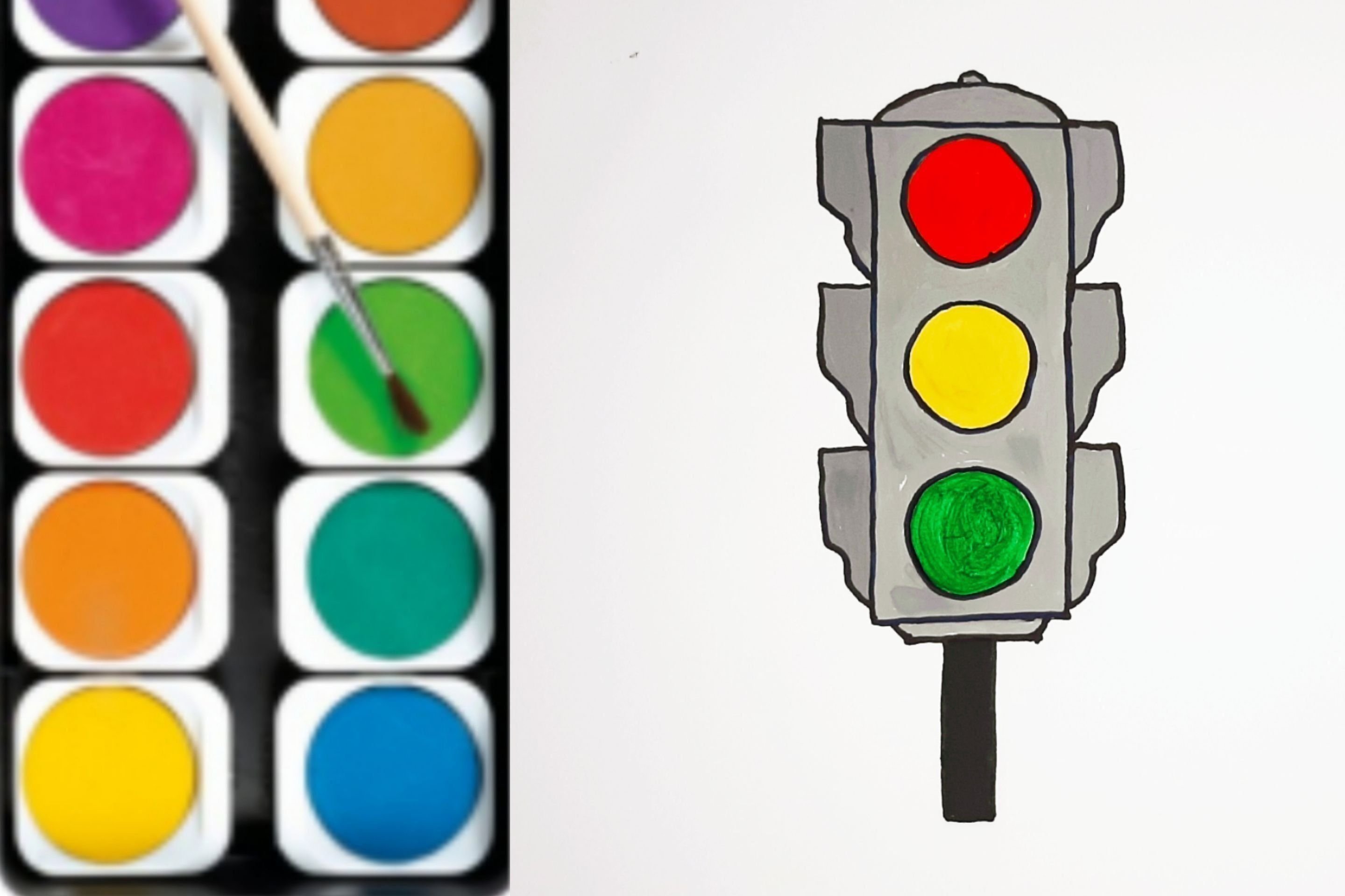 Картинка светофор для детей