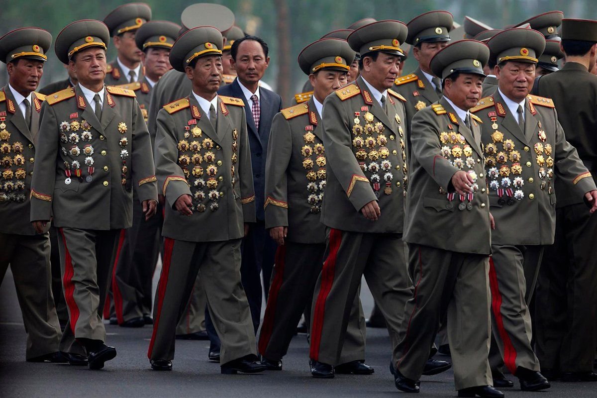 Парадная форма Генерала Северной Кореи