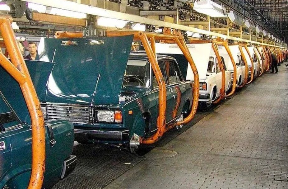 АВТОВАЗ конвейер