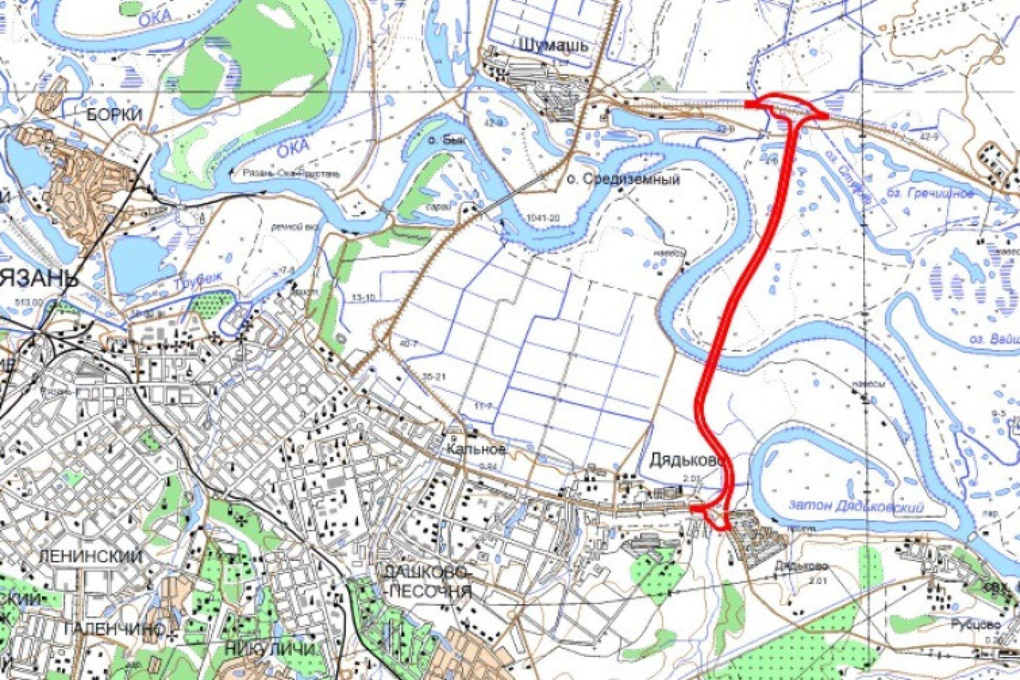 Проект нового моста через оку в рязани