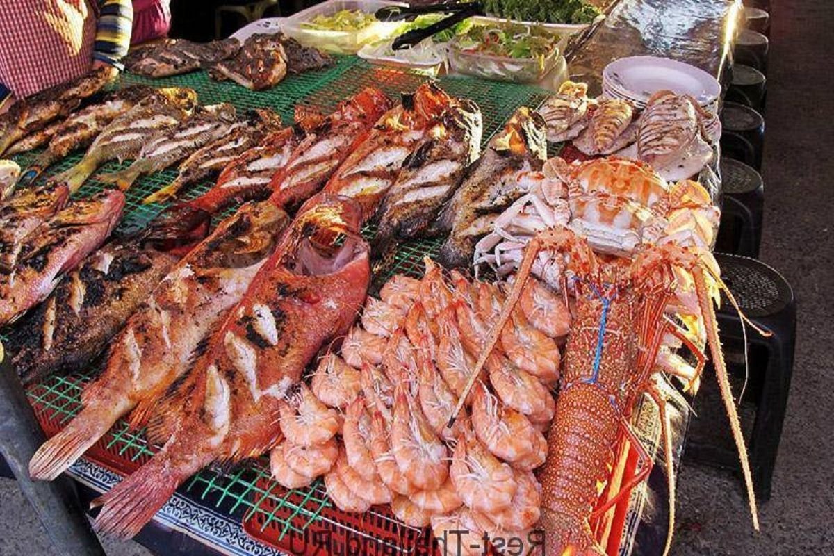 рыбный рынок в тайланде