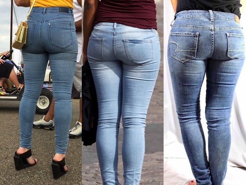 Как не должны сидеть джинсы