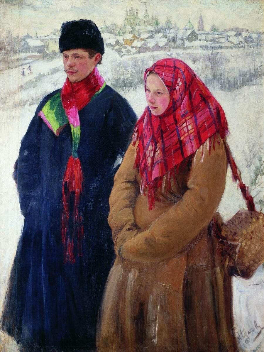 Женщина в русской семье. Иван Куликов (1875-1941). Куликов Иван Семенович (1875-1945).. Куликов Иван Семёнович 1875. Художник Куликов Иван Семёнович (1875-1941).