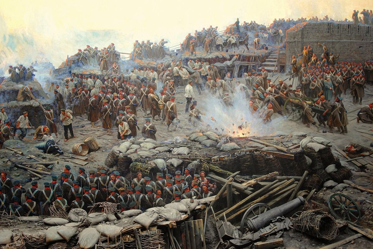 Войны россии в 15 веке. Панорама оборона Севастополя 1854-1855. Панорама оборона Севастополя.