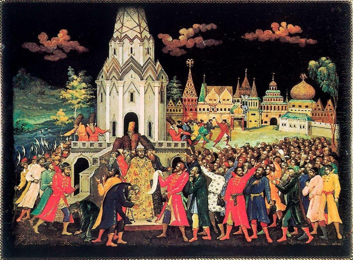 Медный бунт рисунок