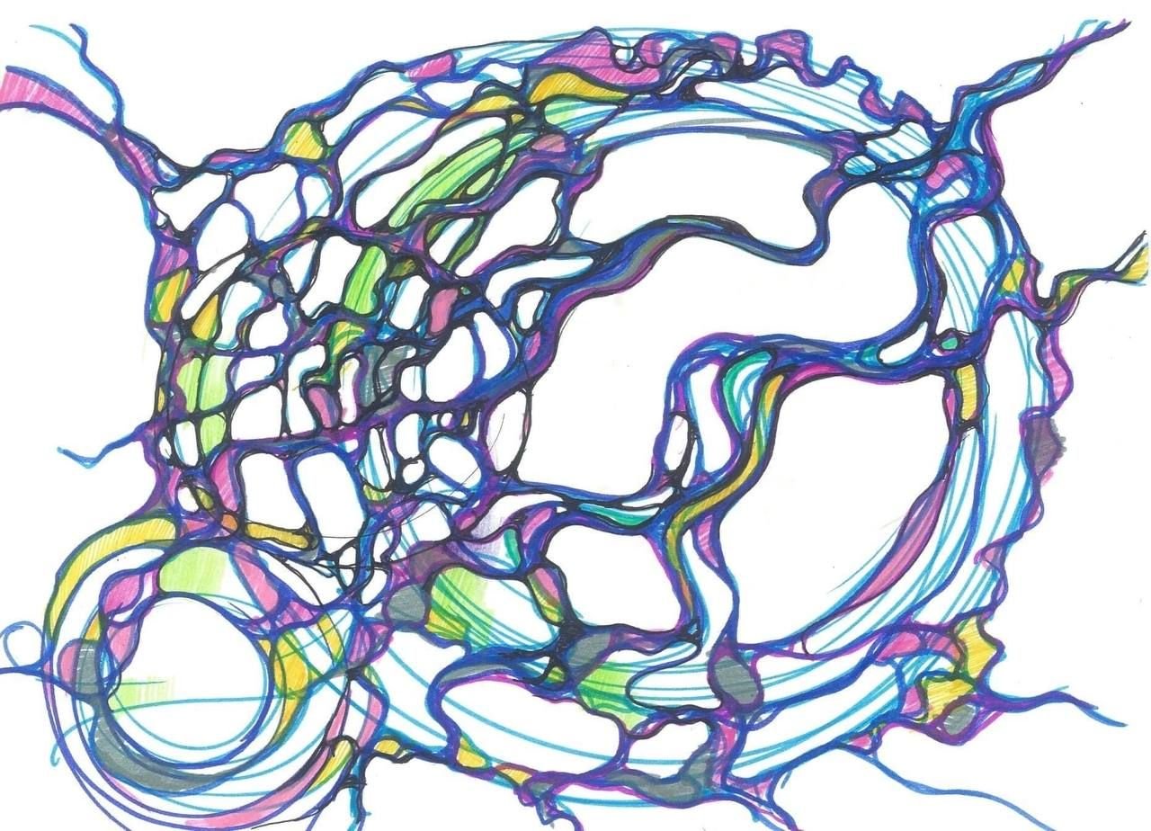 Нейрографика рисунки распечатать