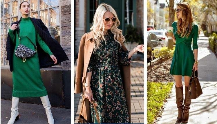 С Чем Одеть Платье Осенью фото 6