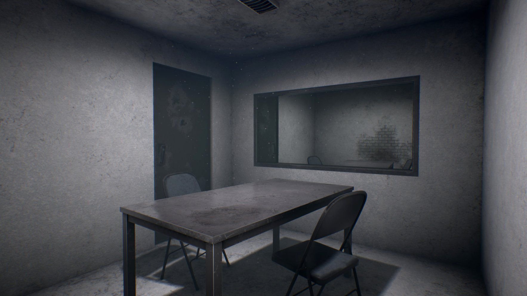 комната допроса. камера допроса. стол допроса. пустая комната со столом. комната допроса.