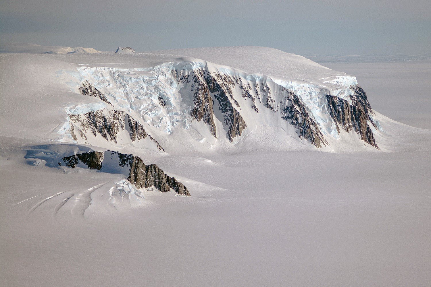 горы в антарктиде