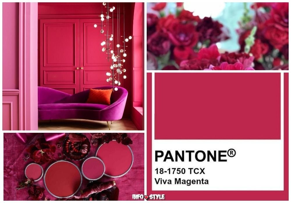 Цвет viva magenta фото