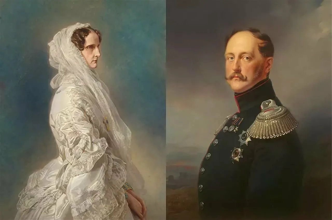 Николай 1 и Александра Федоровна