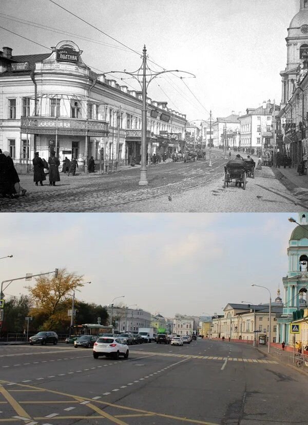 Москва 100 лет тому назад