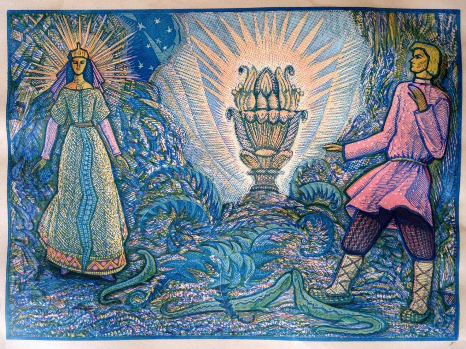 Цветок из сказки бажова. Каменный цветок Бажова. Сказ Бажова каменный цветок. Каменный цветок Бажов иллюстрации. Иллюстрация к каменному цветку Бажова.