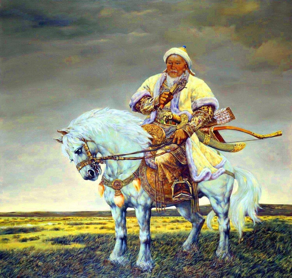 Стихи ханы. Монгольский Хан Темучин. Найман монгольский Хан.